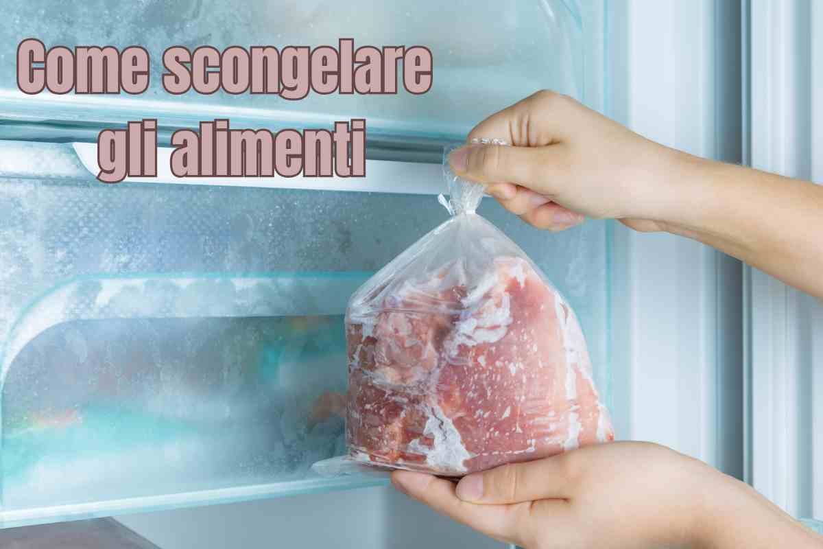 Alimento da scongelare